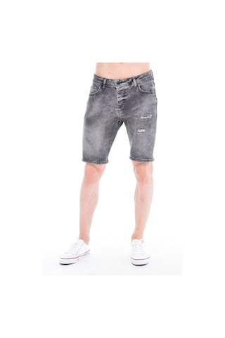 Cedy Denim Erkek Kot Şort Slim Fit Jean Şort - C342 M