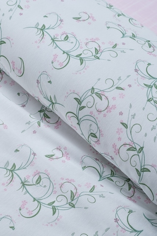 Almira Cotton Feel Nevresim Takımı Tek Kişilik Beyaz