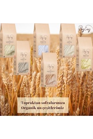 Organik Glutensiz Kırmızı Mercimek Unu Ecocert Sertifikalı Yerli