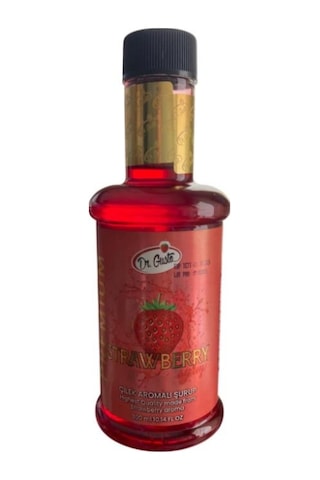 Dr. Gusto Çilek Aromalı Şurup 300 Ml.