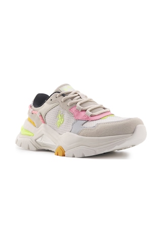 U.s. Polo Assn. Vıncent Wmn 4fx Bej Kadın Sneaker 000000000101502370 Bej