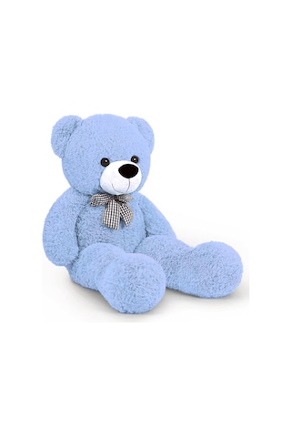 Oyuncak 80 Cm Papyonlu Peluş Ayıcık- İthal Kumaş - Premium Koleksiyon Hediyelik Ayı % 100 Yerli 001