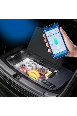 Acopower T35 12/24volt 33litre Tesla Model Y İle Uyumlu Kompresörlü Outdoor Oto Buzdolabı