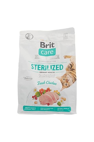 Care Kuru Kedi Maması, Taze Tavuklu, Kısırlaştırılmış, Tahılsız, Yetişkin, Idrar Sağlığı, 2 Kg