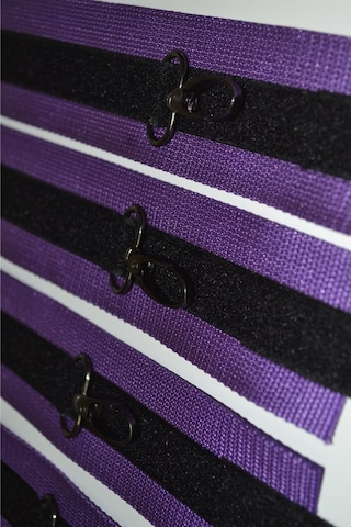 Fantazi Mor Renk El ve Ayak Yatak Bağlama Seti