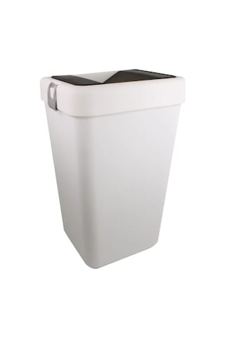 Carpex Optima Beyaz Çöp Kovası 40 L Beyaz