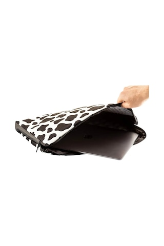 Notebook Laptop Apple Uyumlu MacBook Çantası 13"-13.3"-14"-15.6" İnç - 800-düz Dalmaçya Desenli