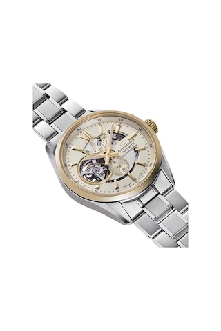 Orient Star Re-av0124g00b El Yapımı Makine Otomatik Erkek Kol Saati Gümüş