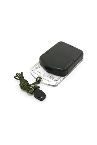 Dofolink Dış Mekan Dağcılık İçin Geri Çevrilebilir, Manyetik Sapma Ayarlı, Led Işıklı Ve Asetat + Abs Malzeme İle Yapılmış Kompas