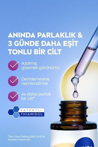 Luminous630 Skin Glow Anında Aydınlatıcı Serum 30ml, Eşit Cilt Tonu, Thiamidol, Niasinamid, Aloevera