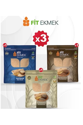 Fit Yulaflı , Keten Ve Chia Lavaş Ekmeği 300gr Fit Yulaflı , Keten Ve Chia Lavaş Ekmeği 300gr