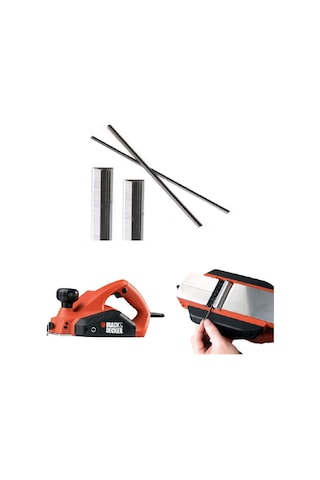 Venoa Black&decker Kw712 Uyumlu El Planya Makina Bıçak Seti 2 Parça