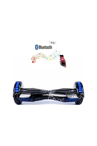 Citymate Smart Balance Elektrikli Kaykay Hoverboard 8.5 İnch Akıllı Denge Ledli Bluetooth Hoparlörlü D12
