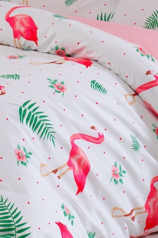 Loyal Home Çift Kişilik Nevresim Takımı Flamingo Pembe