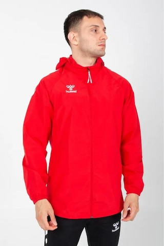Hummel Line Yağmurluk Kırmızı Kırmızı