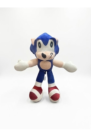Sonik Boom 40 Cm Büyük Boy Kirpi Sonic Figür Peluş Oyuncak Mavi