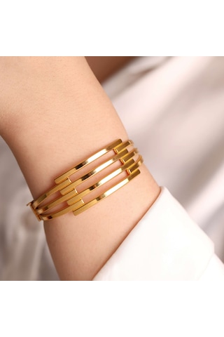 28 Gr 22 Ayar Tiaburga D4 İşçiliksiz Bilezik