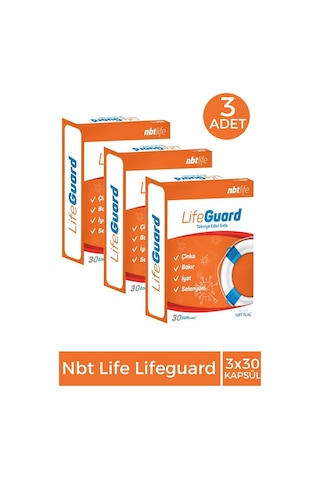 Nbt Life Lifeguard 30 Kapsül 3 Adet