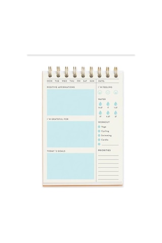 Miquelrius Inhale Exhale Daily Wellness Planner Telli Günlük Planlayıcı Çok Renkli