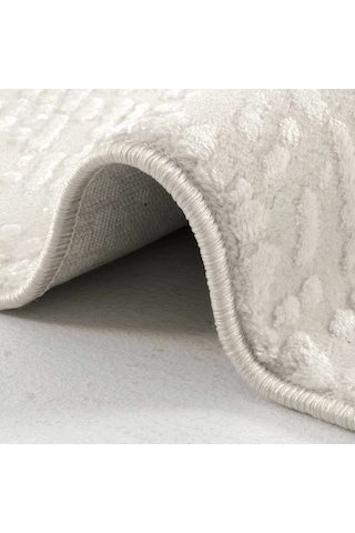 Hoom Rugs Akik 8608 Krem Modern Makine Halısı Krem