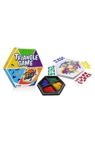 Triangle Game Strateji Ve Mantıkla Zeka Geliştiren Kutu Oyunu