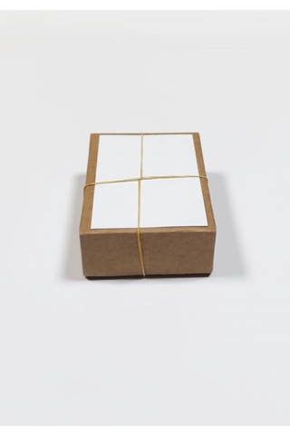 Beyaz Kartvizit Boş 5,5 X 7,5 Cm 200 Adet Kutulu 0,24 Kg