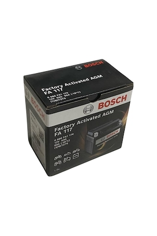 Bosch Fa117 Ytz7s-bs 12v 6 Ah Bakımsız Motosiklet Aküsü