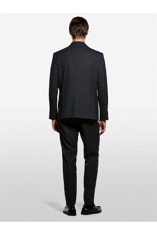 Sisley Viskoz Karışımlı Düğmeli Blazer Ceket Erkek Siyah Ceket - 325a2sddsw02f