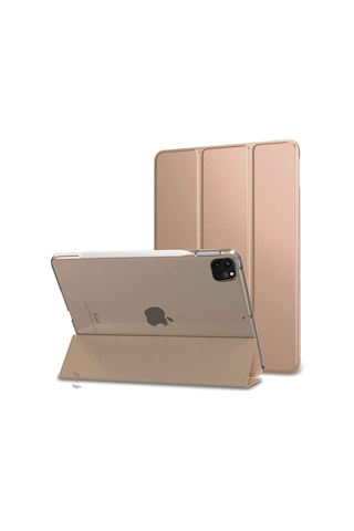 Apple Uyumlu iPad Pro 11 3. Nesil 2021 Kılıf Pu Deri Smart Standlı Case A2377 A2459 A2301 A2460 Kılıf