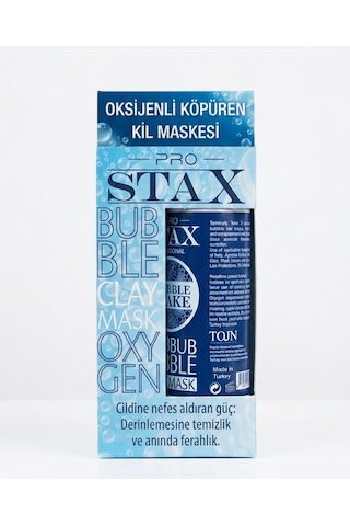 Stax Oxygen Köpüren Kil Maske Buble