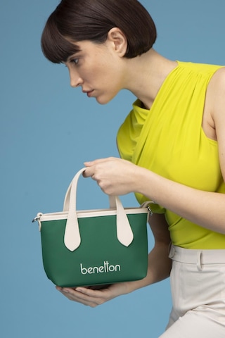Benetton Kadın El Çantası Bnt1598 Zümrüt Bej Zümrüt Bej Çok Renkli