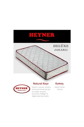 Uzunbebe 80X200 Heyner Delüxe Soft Ortopedik Yaylı Yatak