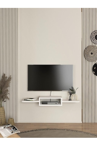 Toby Tv Sehpası Beyaz 115 Cm Diğer