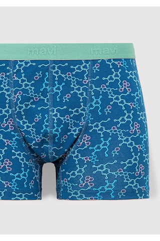 Mavi - Baskılı Mavi Boxer 0911636-70861 Mavi
