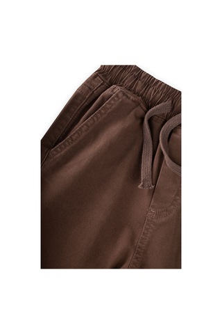 Cigit Gabardin Parçalı Pantolon 2-12 Yaş Kahverengi