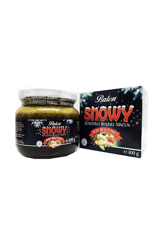 Balen Snowy Zencefilli Kış Macunu 400 G x 3 Adet