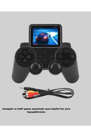 Atari S10 Taşınabilir Retro Oyun Konsolu 2.8 İnç Renkli Ekran Nostaljik Standart