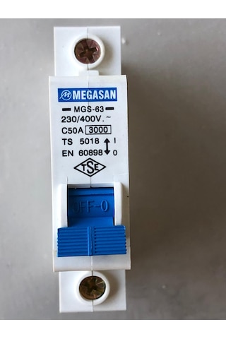 Megasan Mgs-63 C 50a 0tomatik Sigorta