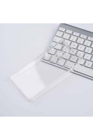 Samsung Galaxy Uyumlu S25 Ultra Kılıf 2mm Anti Shock Silikon Şeffaf