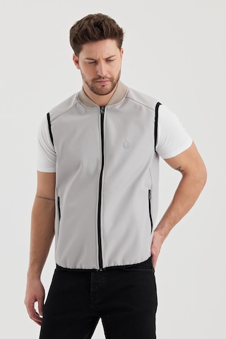 Alexandergardi Alexandergardı Dar Kesim İçi Polar Su İtici Softshell Kumaş Yelek Unı-ylk03 001