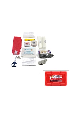 Super-bag Asr-5014 İlk Yardım Seti Küçük Fırst Aıd Kıt Plastik Çantalı