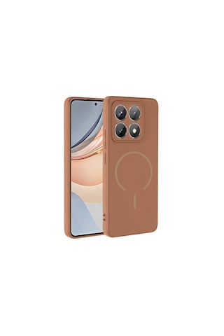Xiaomi 14t Pro Kılıf M-safe Şarj Özellikli Mkst Meta Kapak - Siyah Siyah