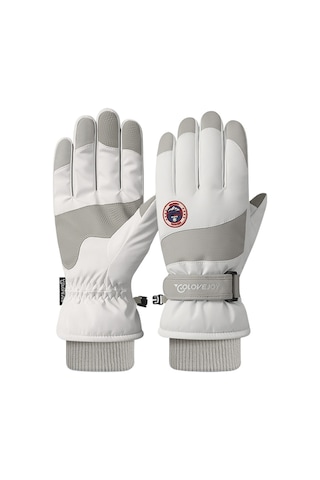 Golovejoy Sk29 Bir Çift Kış Kayak Eldiveni Termal Isıtıcı El Kapağı Dokunmatik