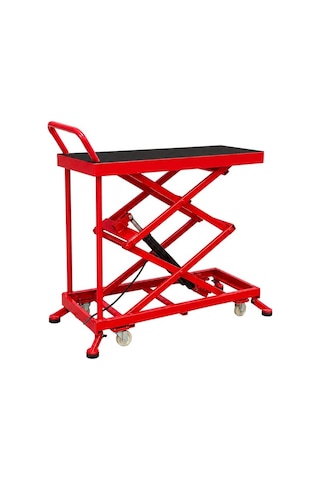 Pm-37866 Motorlu Elektrikli Hidrolik Lift Yük Kaldırma Platformu 500w 500kg Kapasiteli Standart