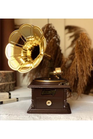 Nostaljik Müzik Kutusu Gramofon