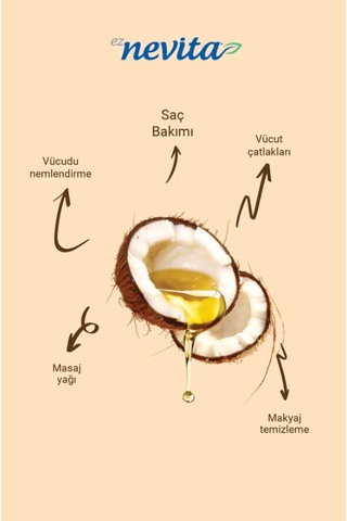 Eznevita Hindistan Cevizi Yağ 150g
