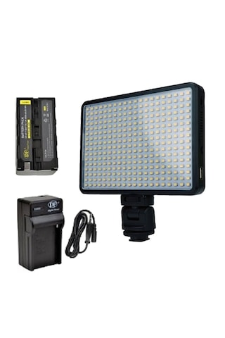 Fototek PRO LED-396 Tepe Lambası 396 Led Işık Video Kamera Işığı
