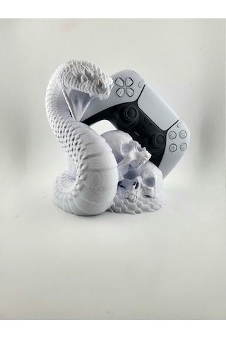 Controller Standı Ps5 Tutucu Yılan Ve Kafatası
