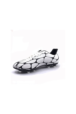 Lig Gediz Beyaz Krampon Çim Halı Saha Erkek Futbol Ayakkabı 001