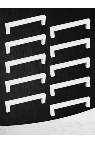 Metalheart Mobilya Kolu 96 Mm Set 10 Adet 203732798 Beyaz